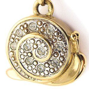 Pendant, Charm, Snail, Gold, Necklace, Pierre Lang